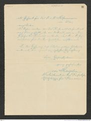 Nachlass Franz Steindachner, Durchschrift (Fragment) von Theodor von Heigelin, Inv.Nr. 210.01, Seite 1